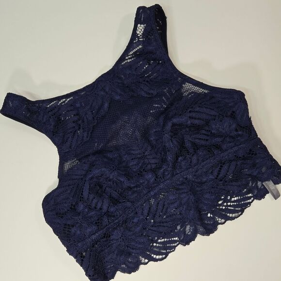aerie Other - aerie navy lace bralette